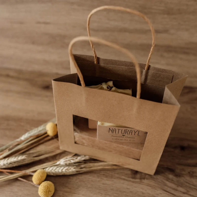 sac kraft fenêtre