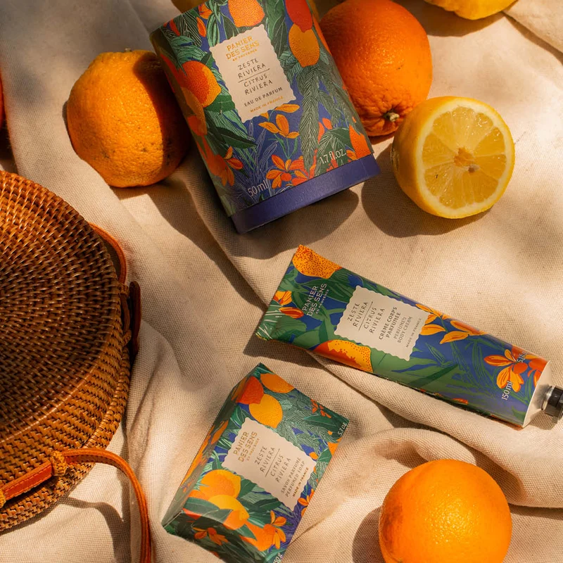 Crème corps parfumée Zeste Riviera - 150ml