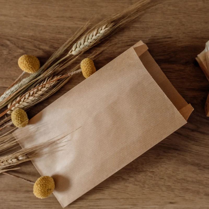 pochette cadeau en Kraft