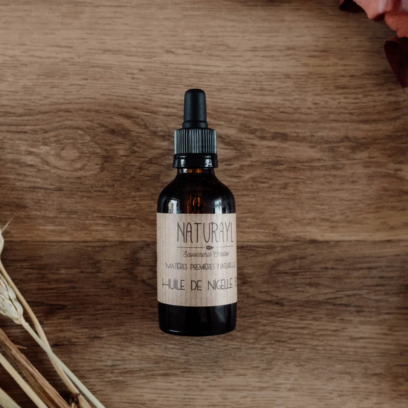 Huile Végétale de Nigelle (cumin noir) Bio