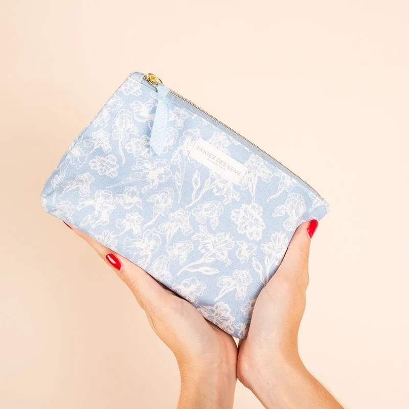 Trousse de voyage - Pétales d'Iris