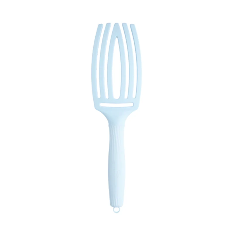 Brosse Fingerbrush Poils de sanglier & Nylon Bleu Pastel