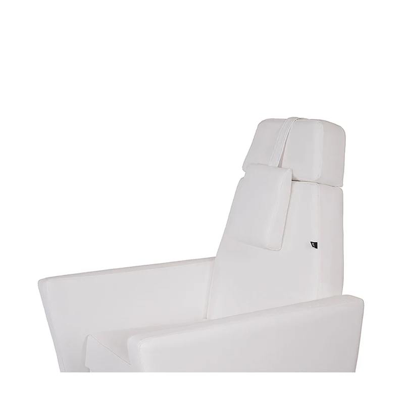 Fauteuil Pédicure GENTLE Bain de Pieds Blanc 2 Moteurs