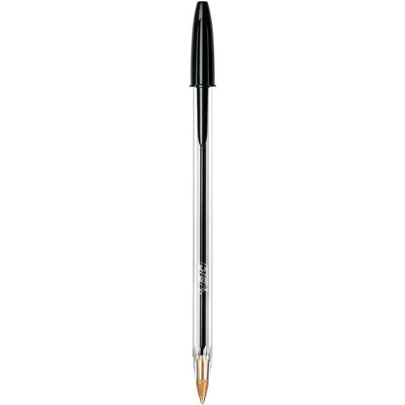 Stylos bille BIC Cristal Original noirs, boîte de 90 + 10 gratuits
