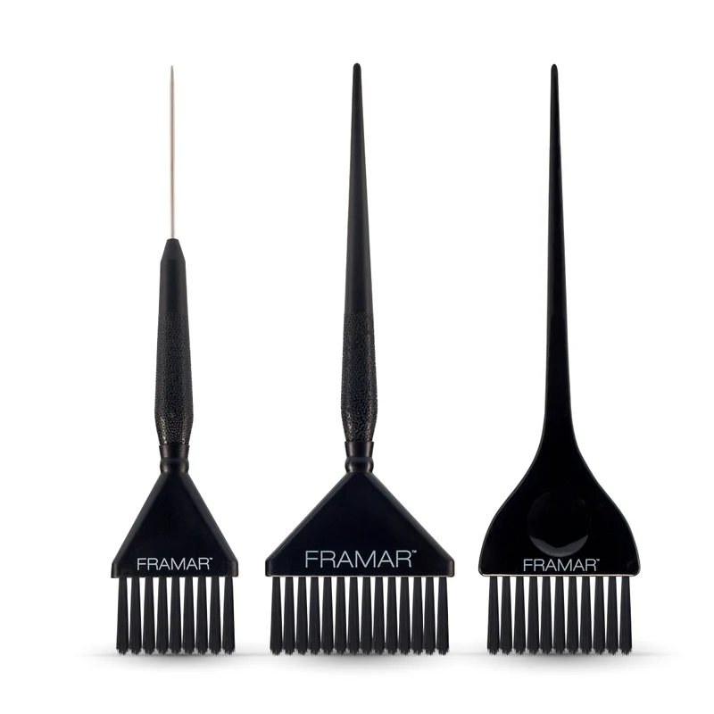 Pinceaux Noirs x3 Toute Technique
