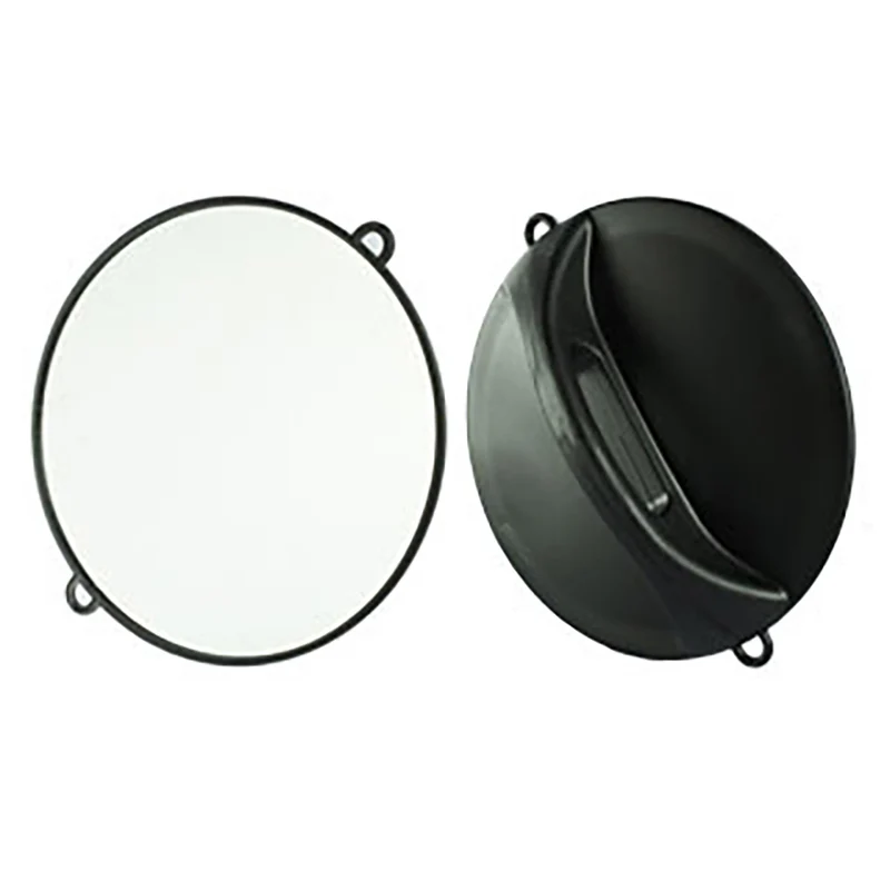 Miroir coiffure rond extra plat