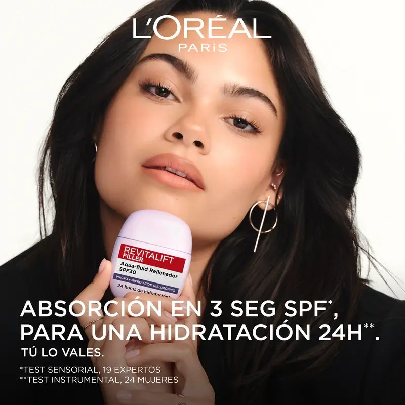 L'Oréal Paris L'Oréal Paris Revitalift Filler Aqua-Fluid Spf30 Replenisher, 40Ml