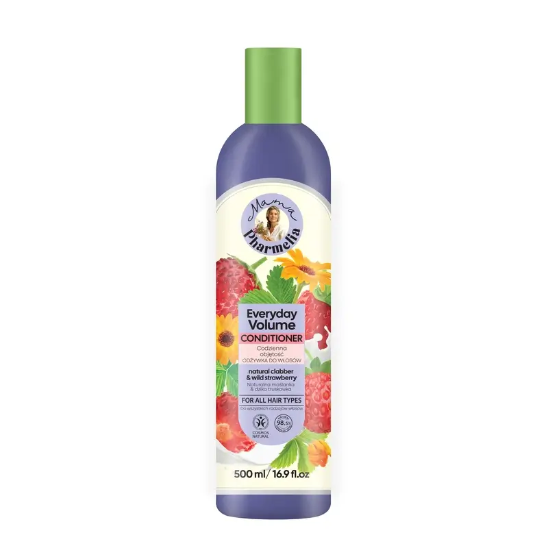 Mama Pharmelia Daily Volume Conditioner Milk Curd & Wild Strawberry, 500Ml