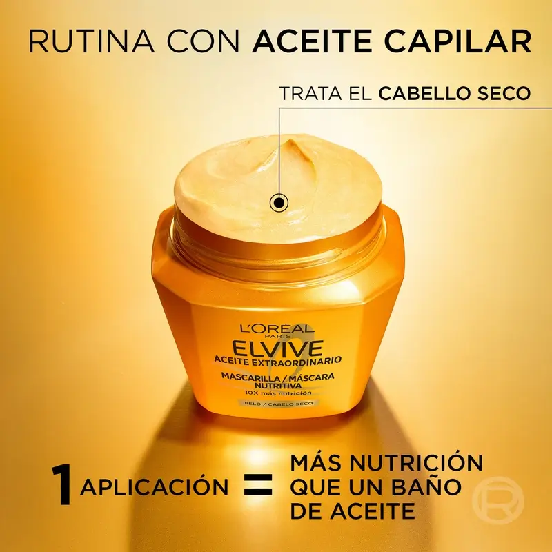 L'Oréal Paris Elvive Extraordinary Oil Nourishing Mask, 310 ml