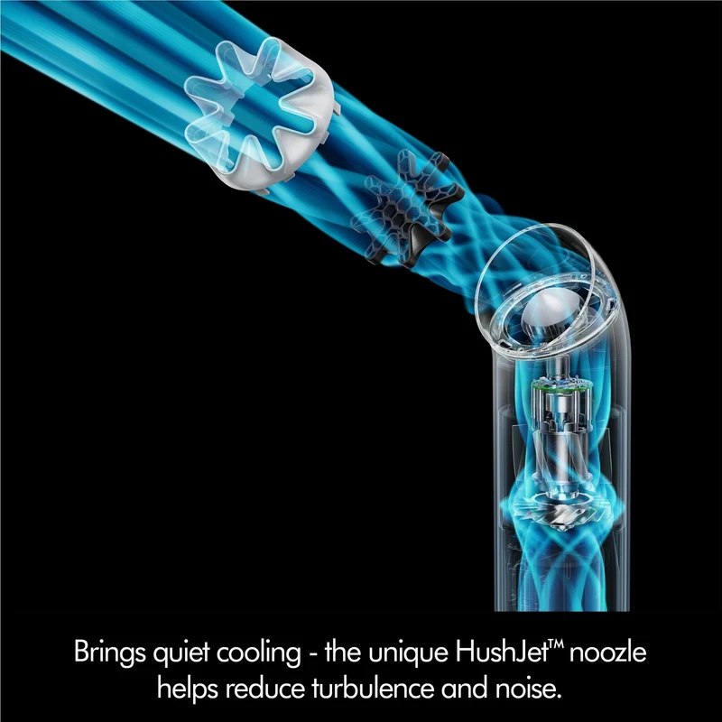 Dyson HushJet™ Mini Cool fan (Stone/Blush)
