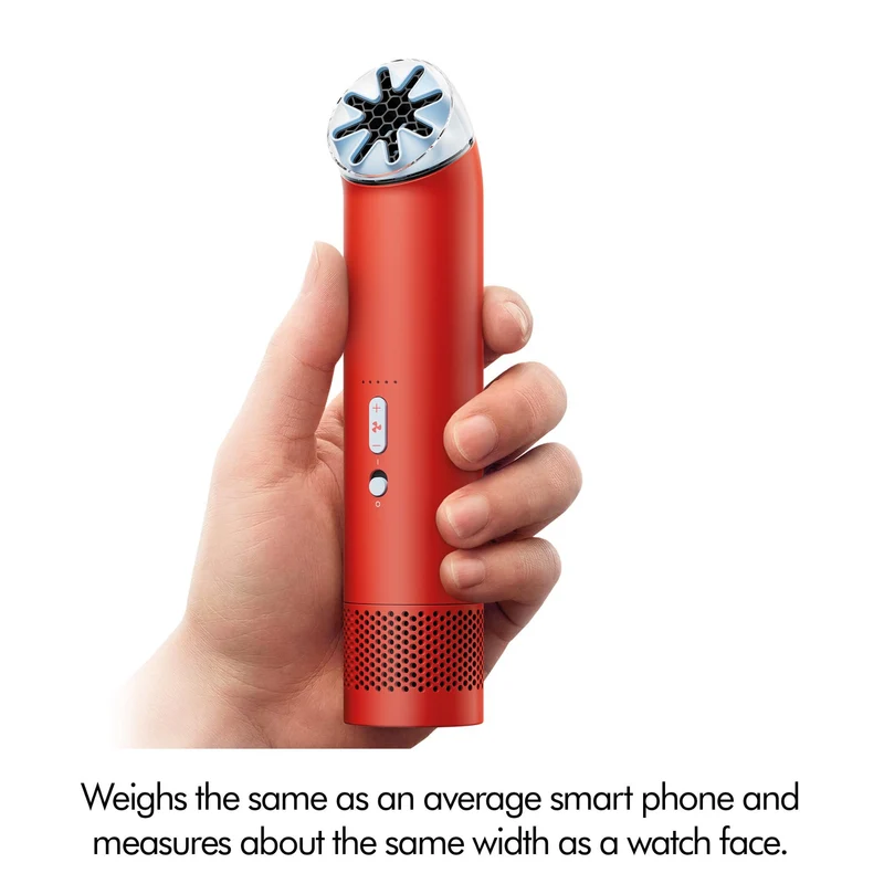 Dyson HushJet™ Mini Cool fan (Carnelian/Sky)
