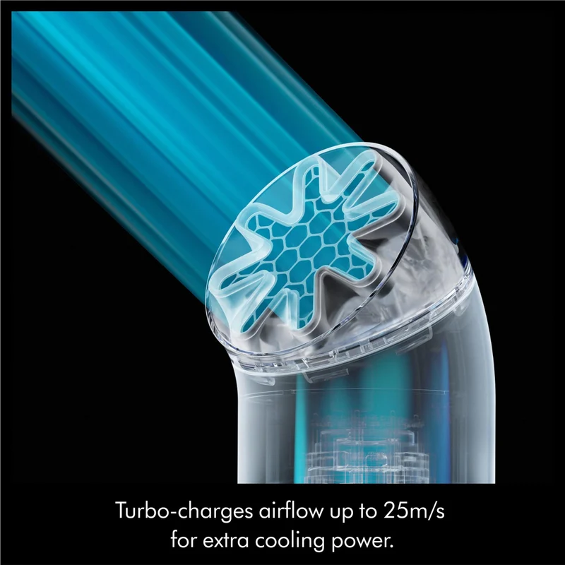 Dyson HushJet™ Mini Cool fan (Ink/Cobalt)