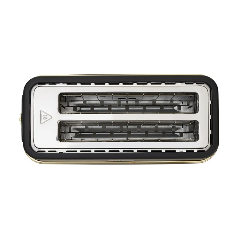 Morphy Richards Signature Soft Gold 4-Slice Toaster (Matte Black)