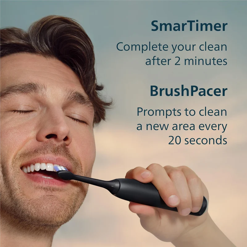 Philips Sonicare 6100 Electric Toothbrush (Black)