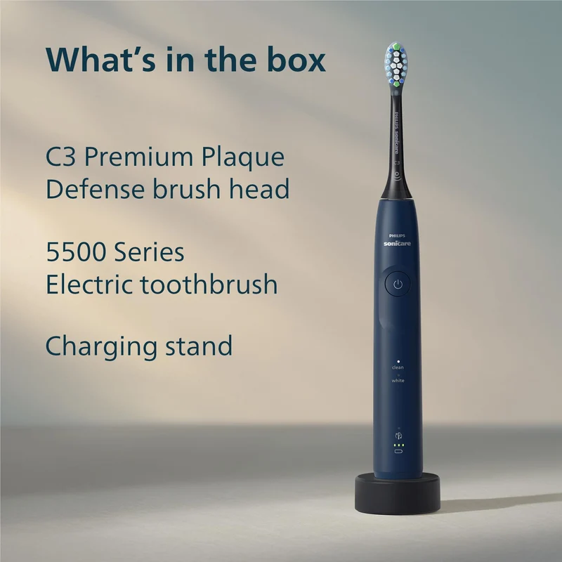 Philips Sonicare 5500 Electric Toothbrush (Navy)