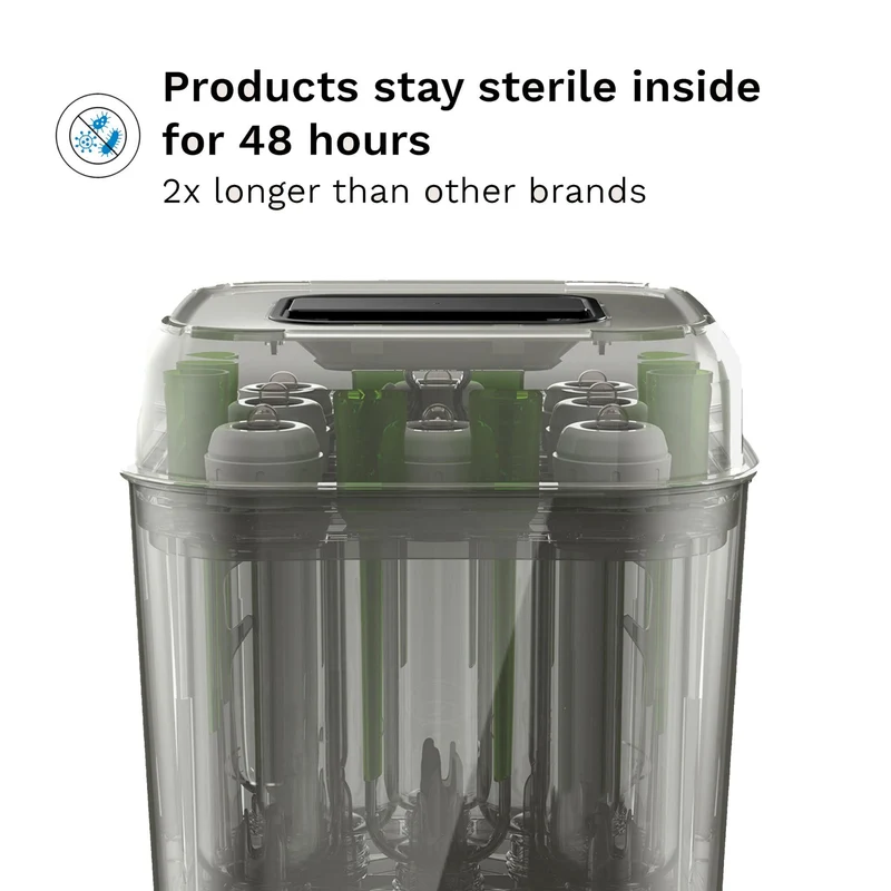 Baby Brezza SuperQuick Steriliser Dryer (Stainless Steel)
