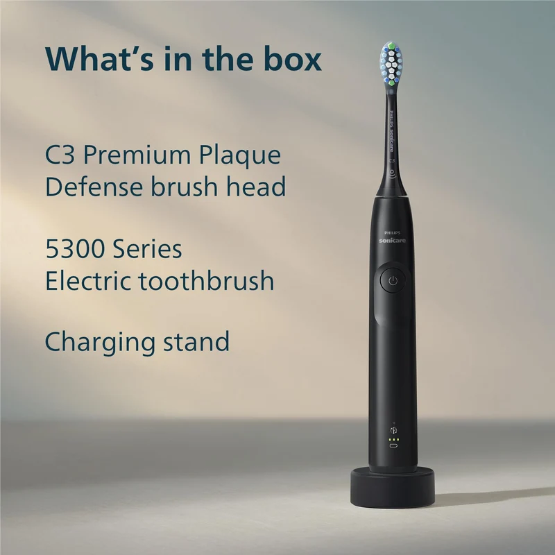 Philips Sonicare 5300 Electric Toothbrush (Black)