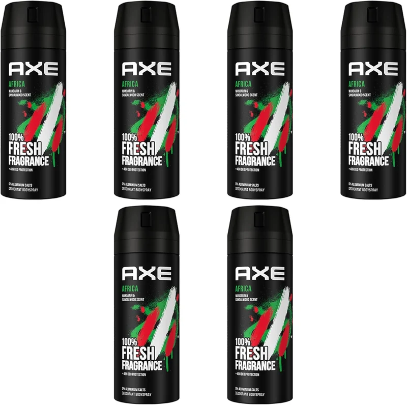AXE Deospray Africa zonder aluminium, 150 ml