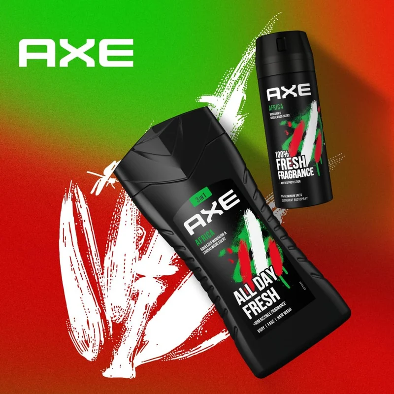 AXE Deospray Africa zonder aluminium, 150 ml