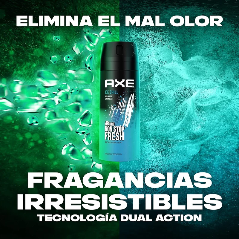 6x Axe Deodorant Bodyspray Ice Chill 150 ml