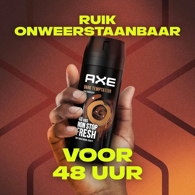 AXE Deodorant Bodyspray Dark Temptation - 6 x 150ml