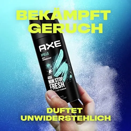Axe Bodyspray Apollo zonder aluminiumzouten 6x150ml