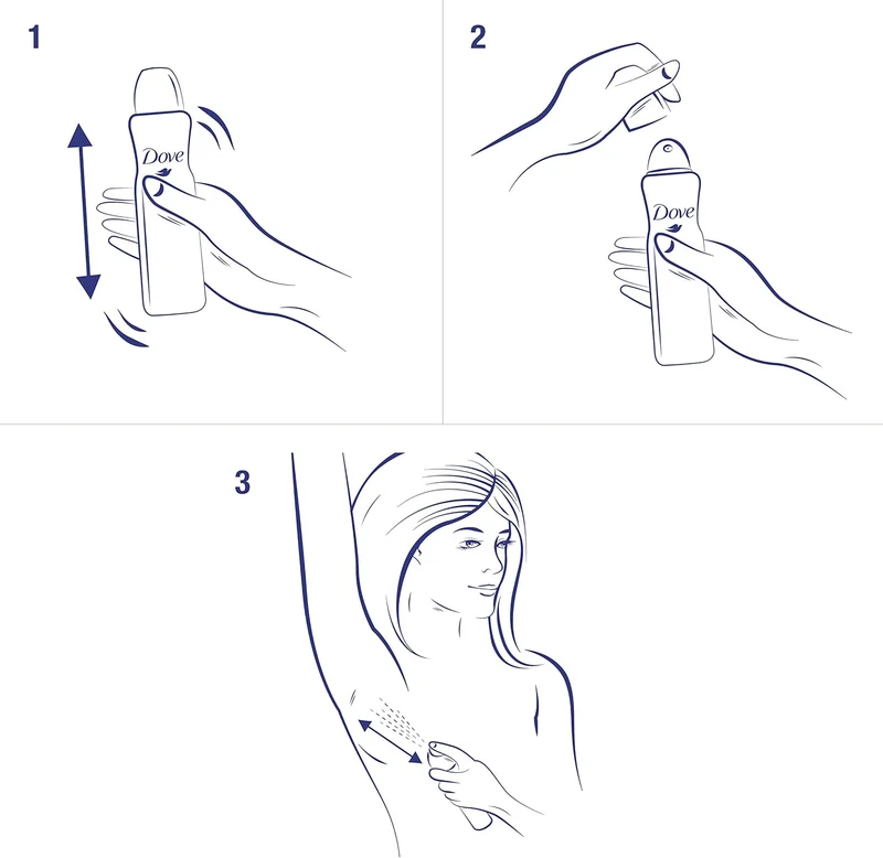 Dove Açaí Berry & Waterlily Anti-Transpirant Deodorant Spray - 6 x 150 ml - Voordeelverpakking