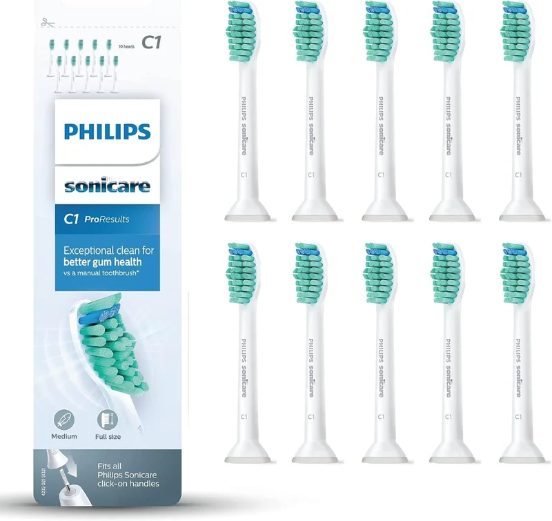 Philips Sonicare C1 Opzetborstels ProResults - 8 Stuks