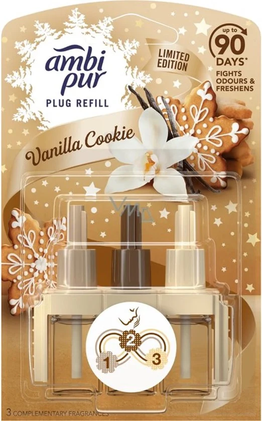 Ambi Pur 3Volution Vanilla Cookie 20 ml 6 stuks