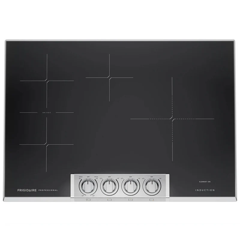 FRIGIDAIRE PROFESSIONNEL - Table de Cuisson à 4 Brûleurs à Induction en Acier Inoxydable de 30 po *Boite Ouverte*