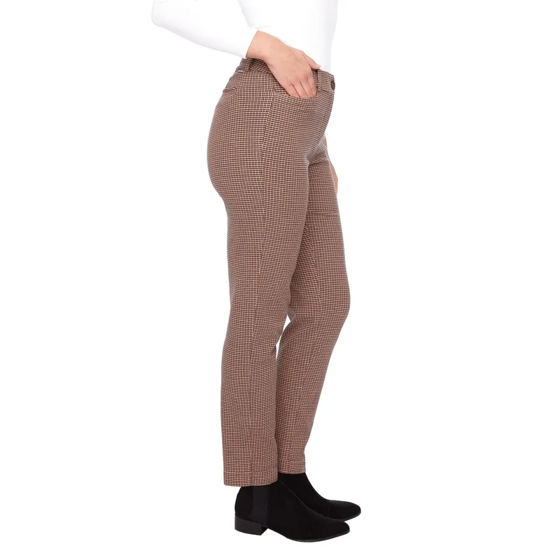 UP! - Pantalon en Coton Extensible pour Femme