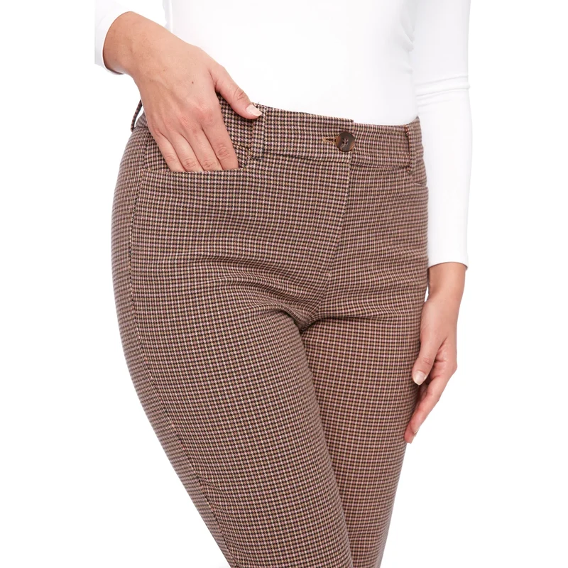UP! - Pantalon en Coton Extensible pour Femme