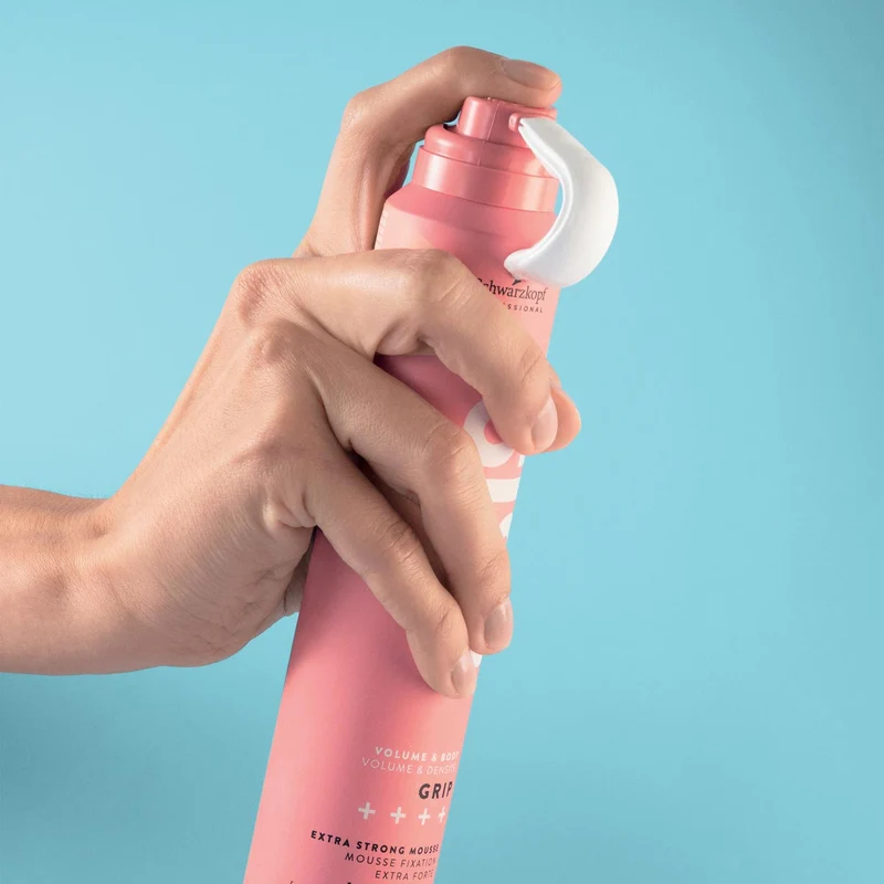 Mousse Coiffante Fixation Extra-Forte GRIP Osis+