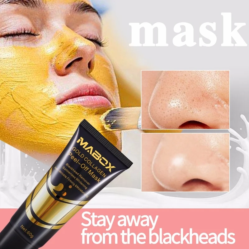 Masque en or 24 K Anti-âge Anti-rides traitement du visage minimiseur de pores, traitement des cicatrices d'acné