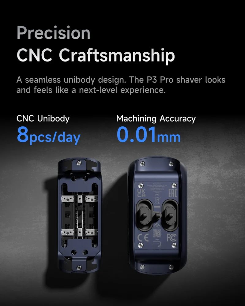 Laifen P3 Pro Electric Shaver Royal Blue Collection