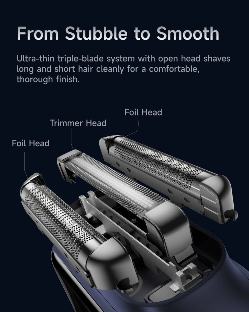 Laifen P3 Pro Electric Shaver Royal Blue Collection