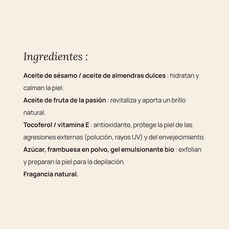 Exfoliant Framboise d’Avant Rasage