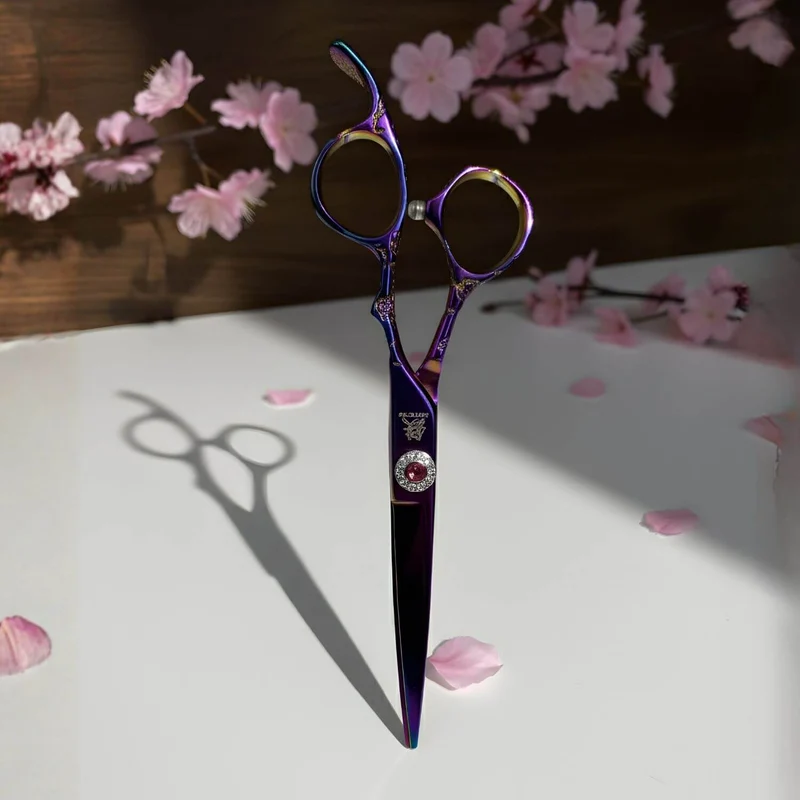 Ciseaux de coupe de cheveux professionnels Juntetsu Hanami