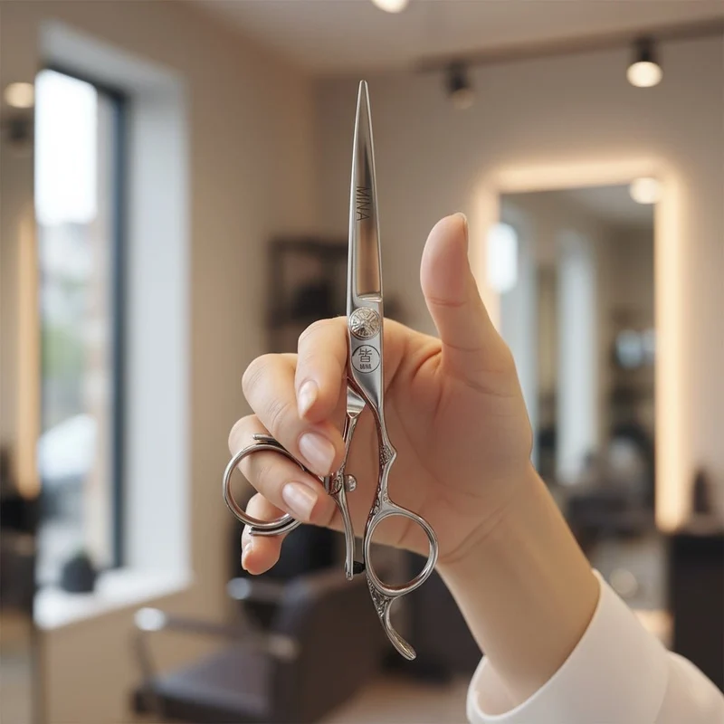 Mina Ciseaux de coupe de cheveux à double pivot Sakura