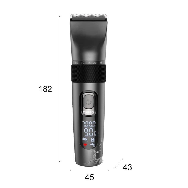 Tondeuse digitale cheveux, Turbo Performance