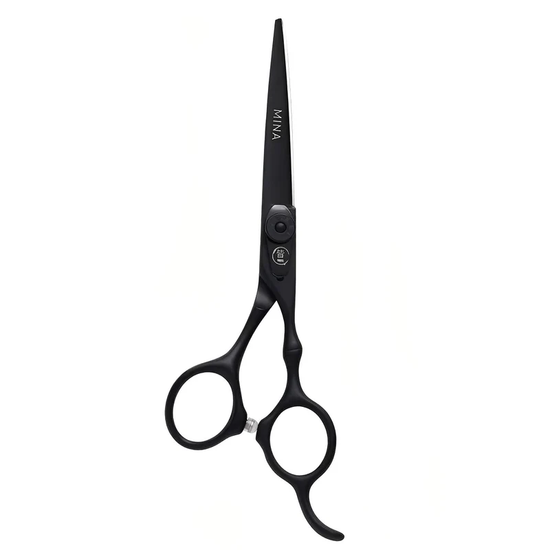 Mina Ensemble et kit de ciseaux Timeless Hairdressing noir mat
