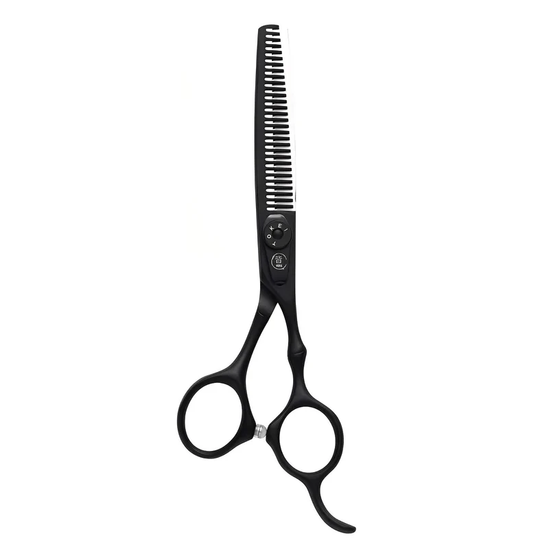 Mina Ensemble et kit de ciseaux Timeless Hairdressing noir mat