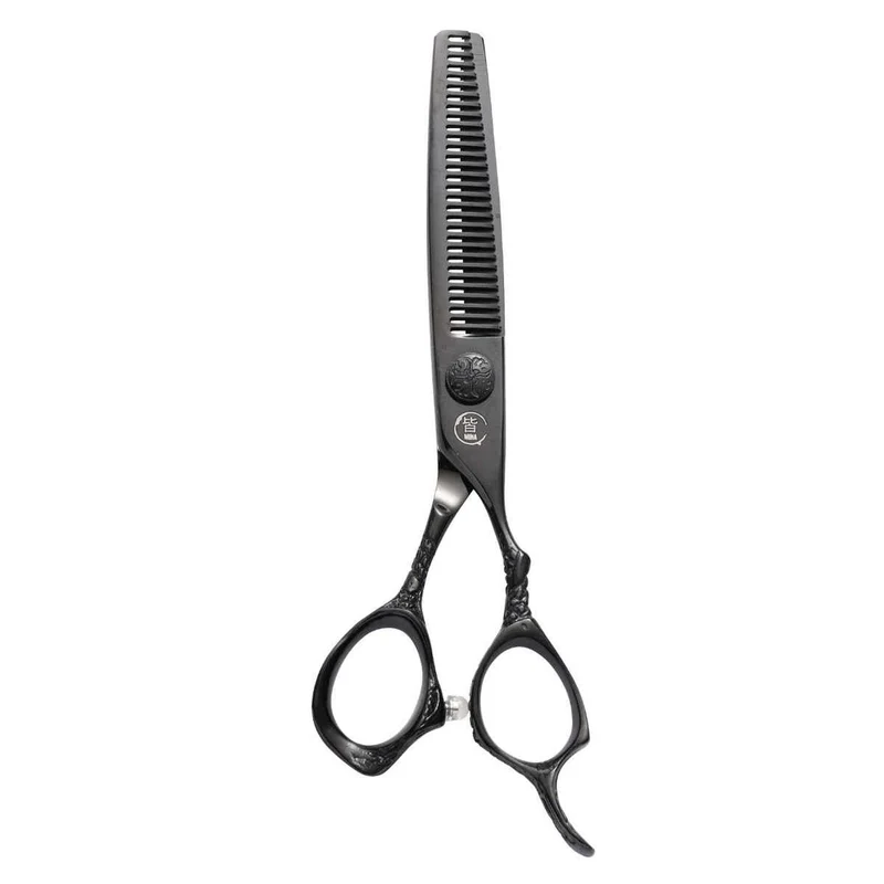 Mina Ensemble de ciseaux de coiffure en frêne noir