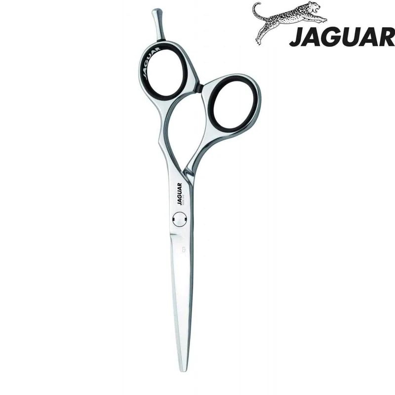 Jaguar Ciseaux de coupe de cheveux de grue CJ3 Silver Line