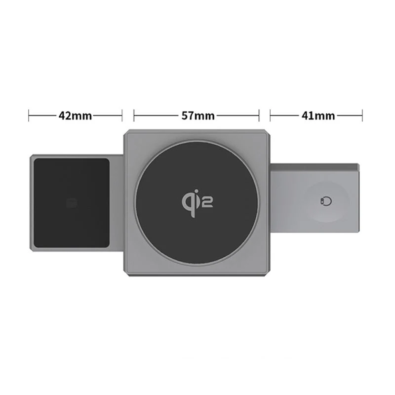 🔥Offres spéciales - Station de recharge magnétique sans fil pliable 3 en 1