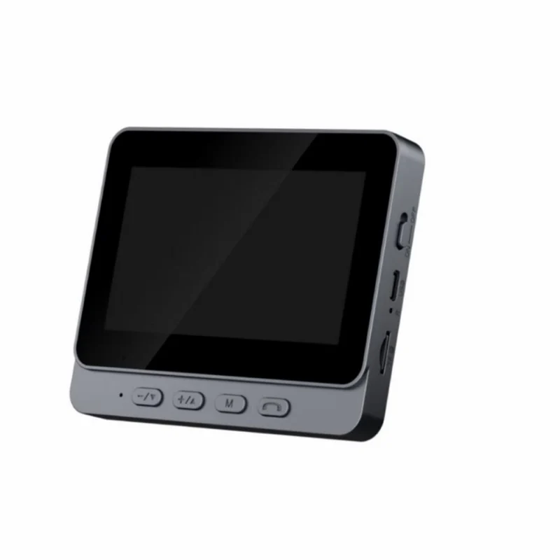 Caméra sans fil pour sonnette : 1080P, angle de vision de 170°, écran de 4,3 pouces, étanche IPX65 pour l'extérieur, vision nocturne