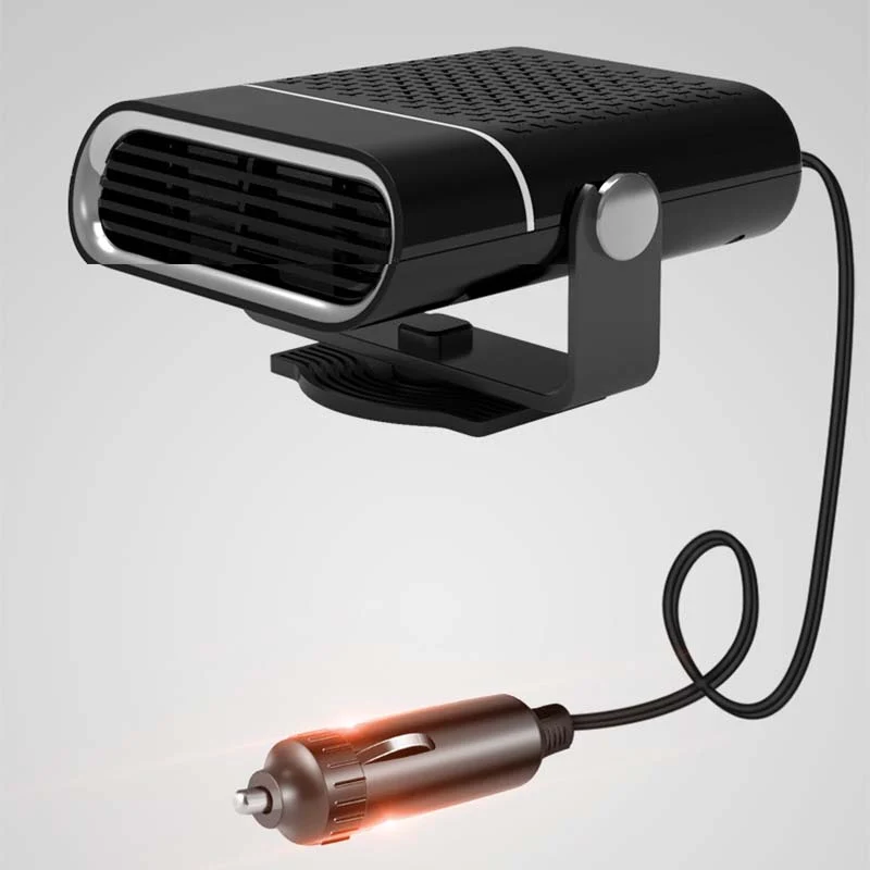 🚗🔥 Chauffage Ventilateur de Voiture 2-en-1 Portable – Rotation 360°, Dégivrage Rapide, Chauffage & Ventilation, Silencieux et Léger pour Hiver comme Été !