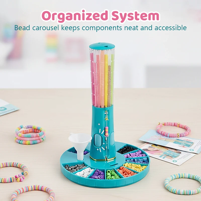 🎁Idée cadeau en promotion à -50 %🔥 Kit de création de bracelets Quick-Click