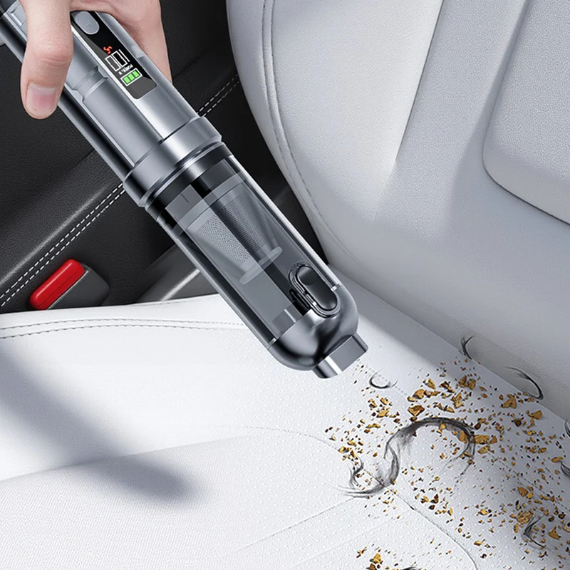 🚗Aspirateur à main sans fil 15000Pa pour voiture💨