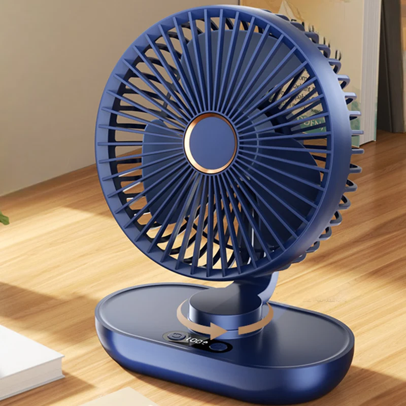 Portable Rechargeable Desktop Oscillating Fan